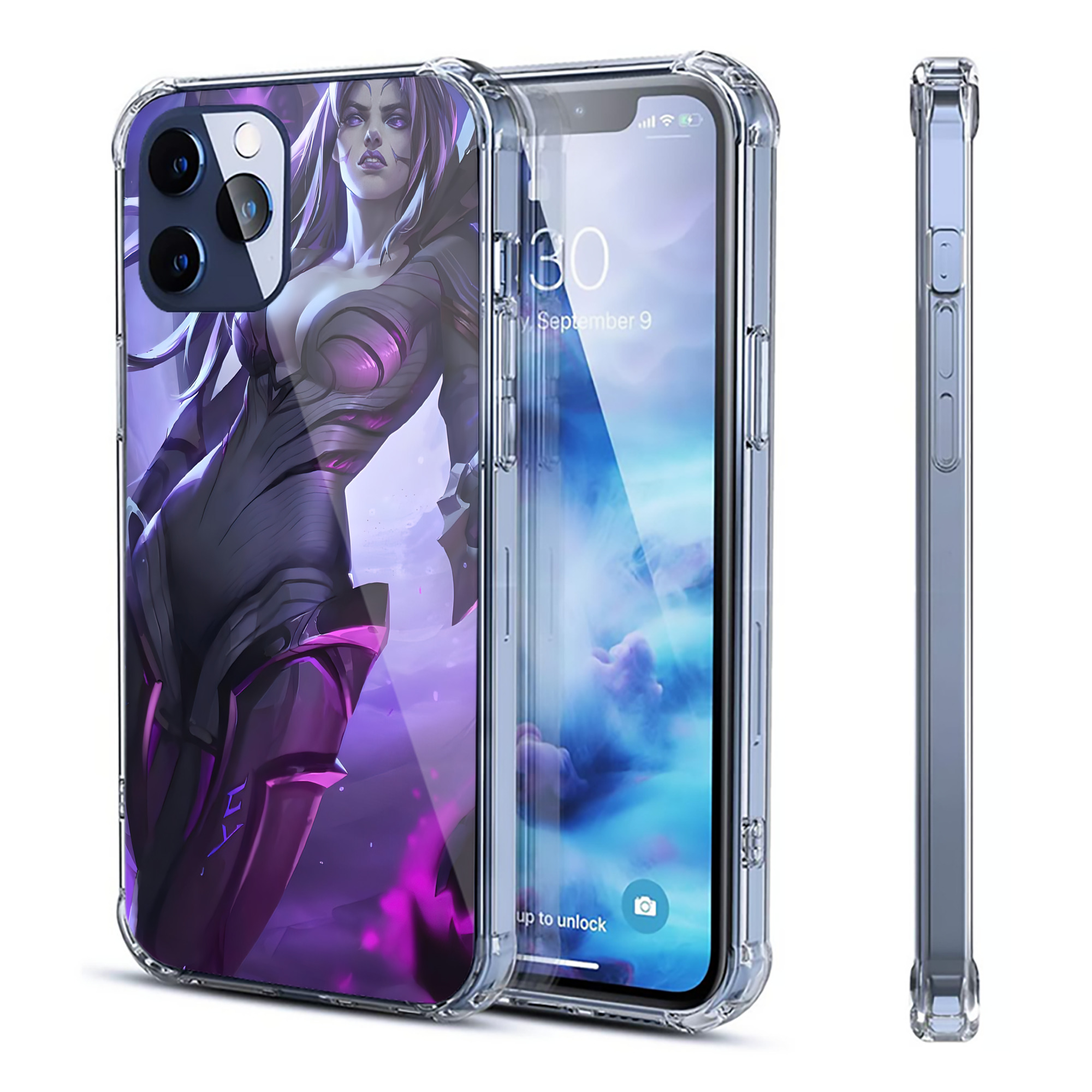 リーグ・オブ・レジェンド League of Legends LOL 【iPhone 12シリーズ対応】透明スマホケース（クリアソフトケース）